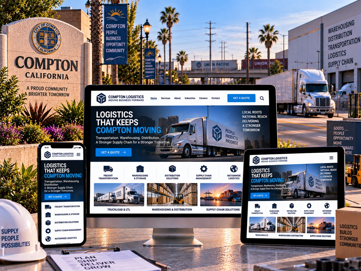 compton web design company