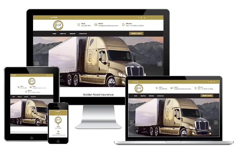 echo park web design for golden road insurance by Grafix Box echo park web design for golden road insurance by Grafix Box