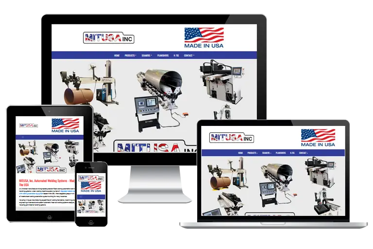 huntington park web design for mitusa products before