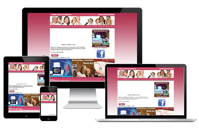 long beach web design for healthy people before