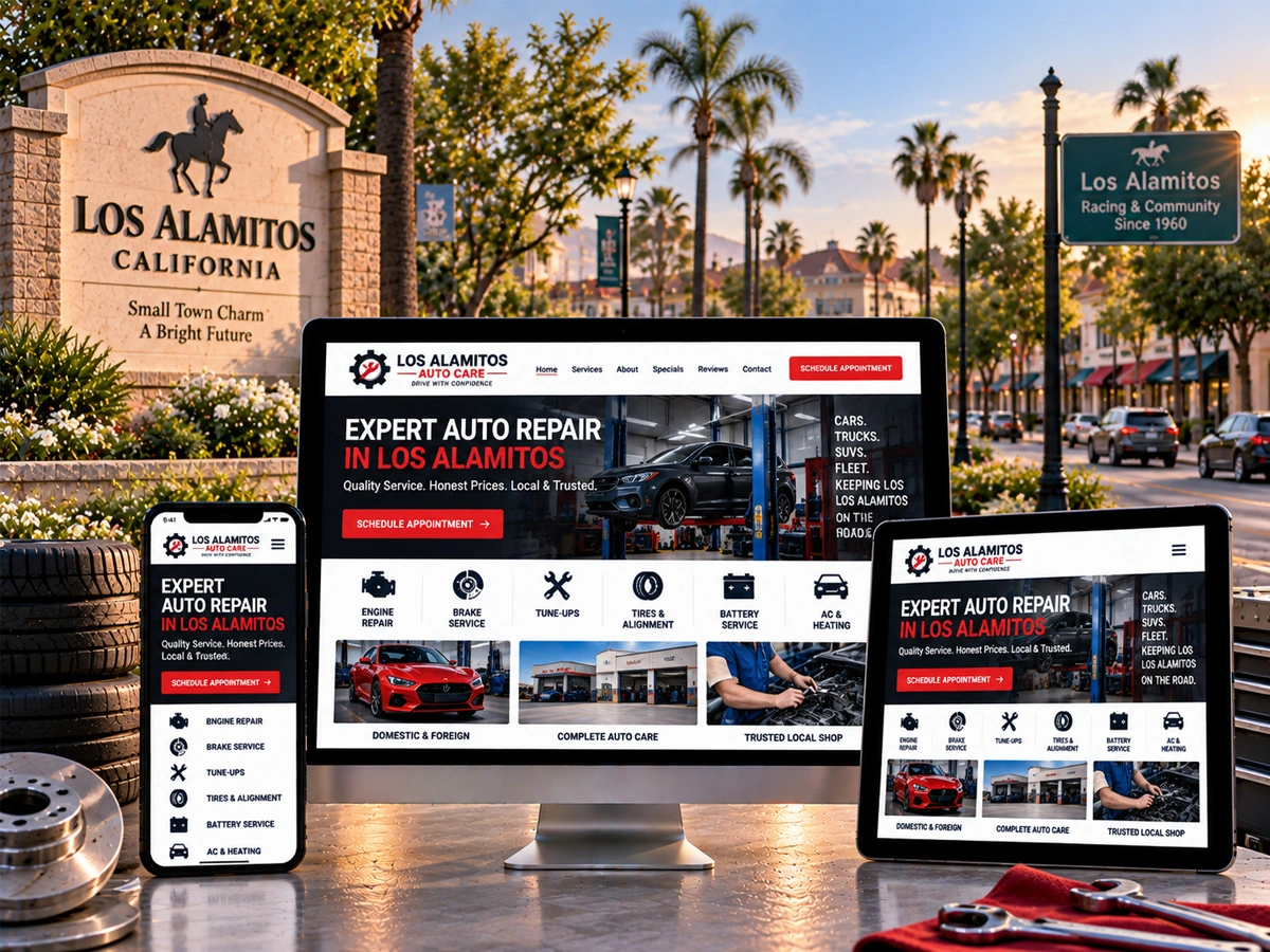 los alamitos web design services by Grafix Box