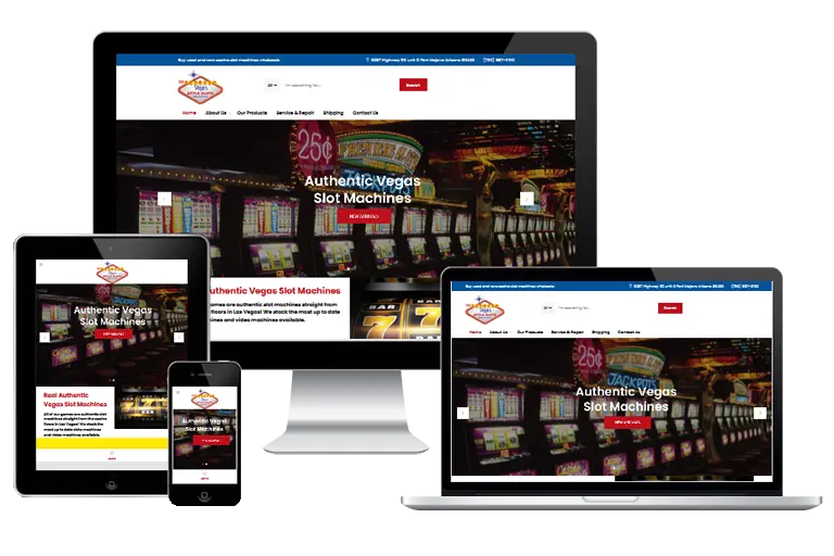 sunland web design for vegas styles lots by Grafix Box